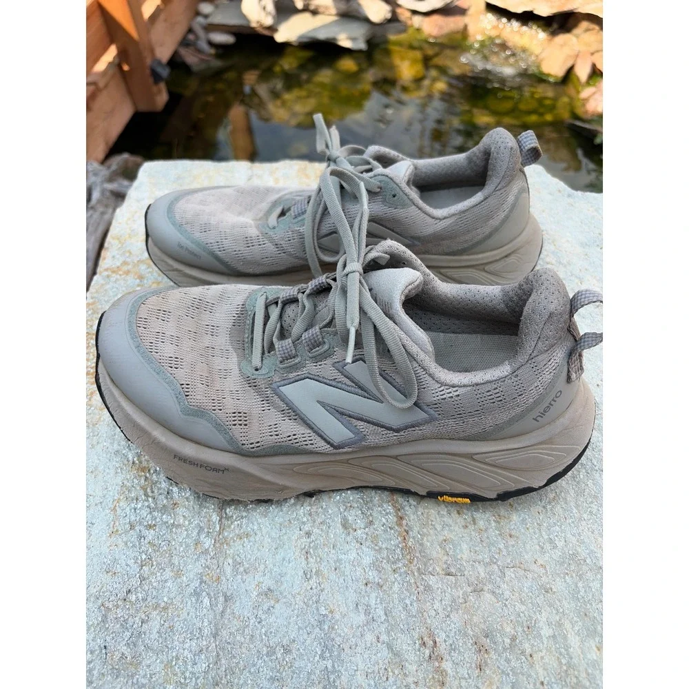 New Balance Fresh Foam X Hierro v8 Mens Trail Running Shoes Grey  Size 8.5